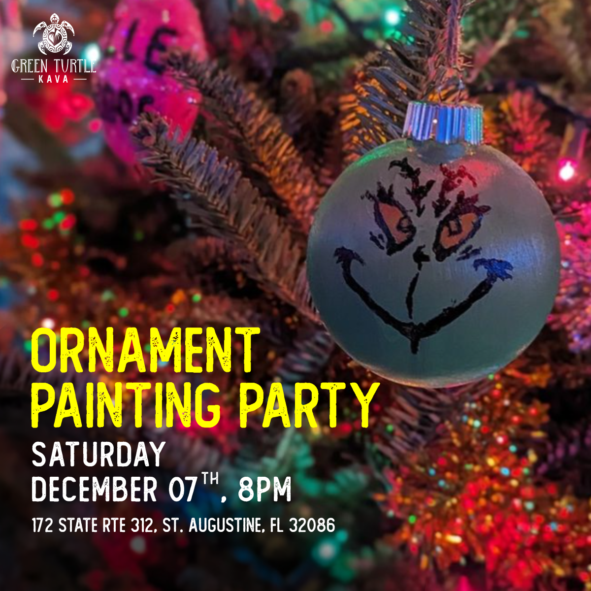 ornament painting party