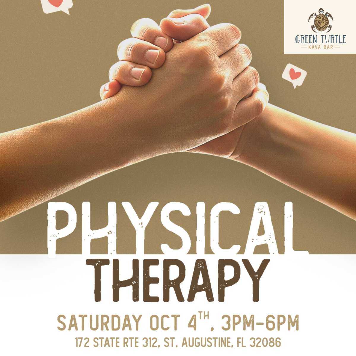 Physical Therapy at Green Turtle Kava