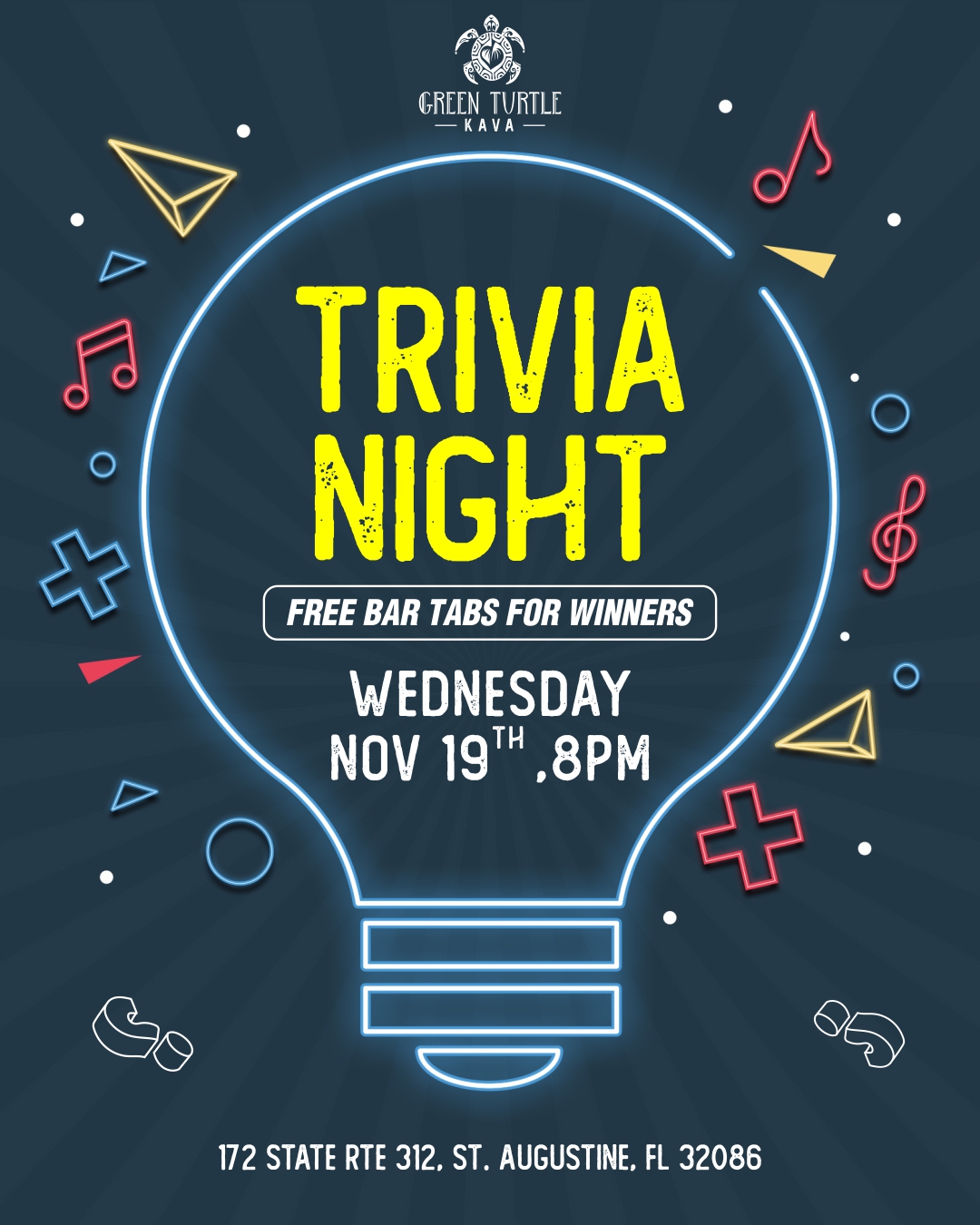 Trivia Night Green Turtle Kava Bar