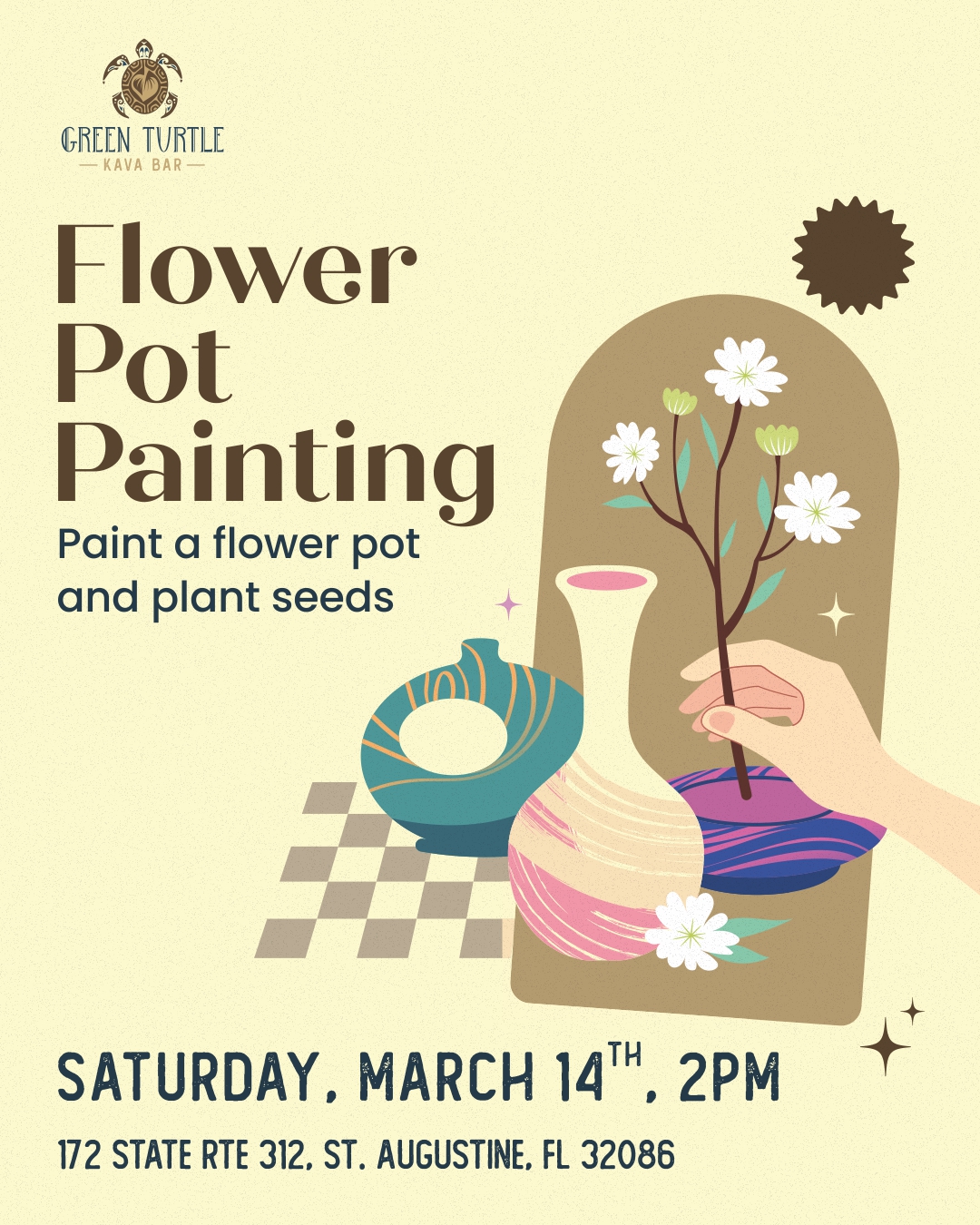 Flower Pot Painting